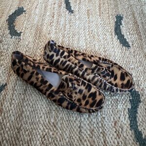 Tod's - Leopard Print Driving Moccasins